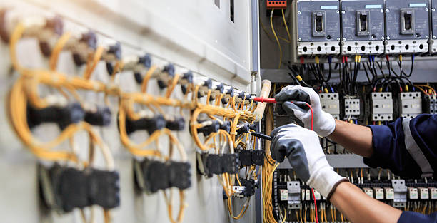 Professional Electrician technician working in Hudson Lake, IN